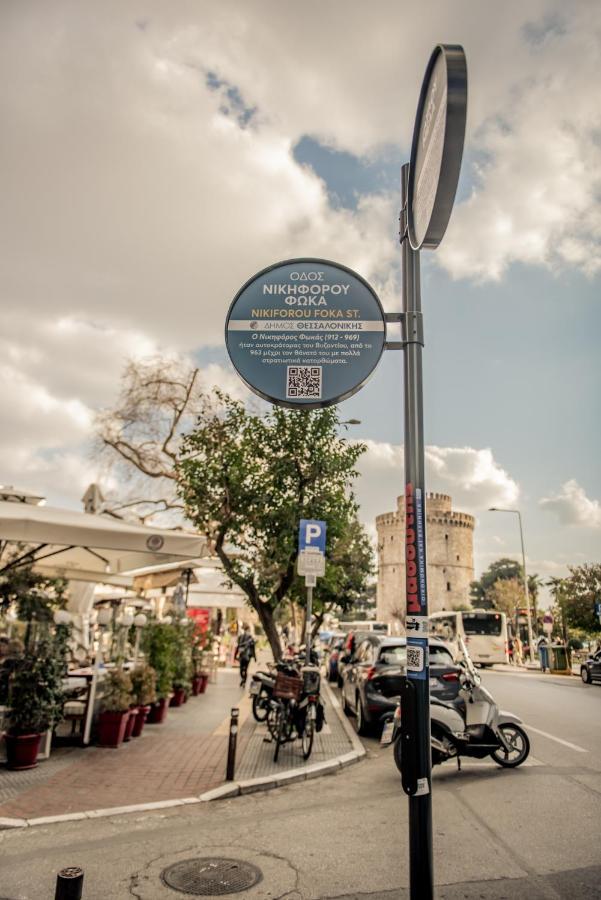 Poseidon'S Apartment On White Tower Midas Home Thessaloniki Exterior foto