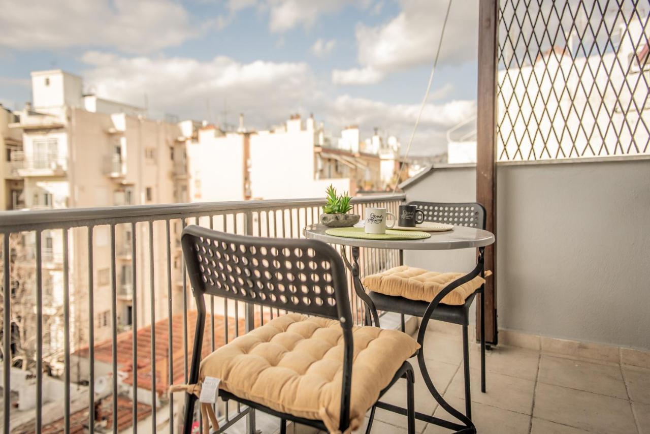 Poseidon'S Apartment On White Tower Midas Home Thessaloniki Exterior foto
